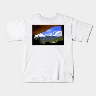 Manitou Cliff Dwellings Study 3 Kids T-Shirt